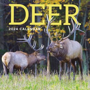 Deer 2024 Wall Calendar