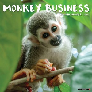 Monkey Business 2024 Calendar