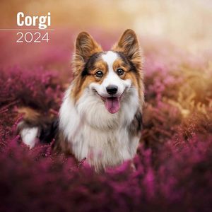 Corgi 2024 Wall Calendar