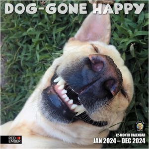 Dog-Gone Happy 2024 Calendar
