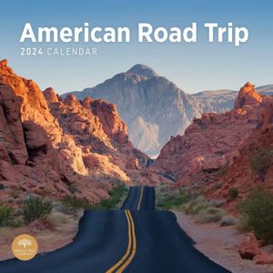 American Road Trip 2024 Calendar