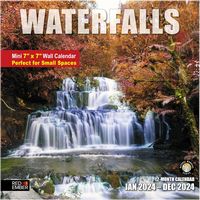 Waterfalls 2024 Mini Wall Calendar