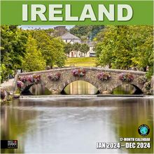 Ireland 2024 Wall Calendar