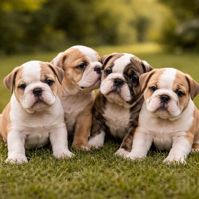 Bulldog Puppies Calendars
