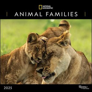 Animal Families 2025 Calendar