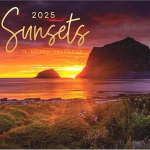 Sunsets 2025 Calendar