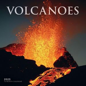 Volcanoes 2025 Calendar