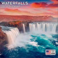 Waterfalls 2025 Calendar