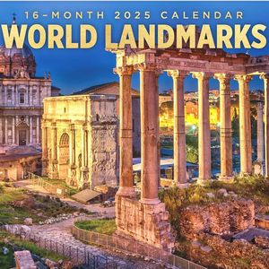 World Landmarks 2025 Calendar