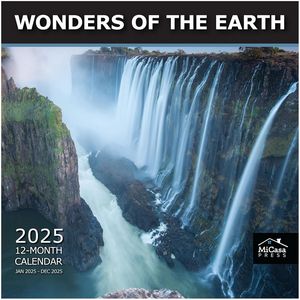 Wonders Of the Earth 2025 Calendar