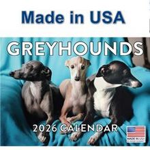 Greyhounds 2026 Calendar