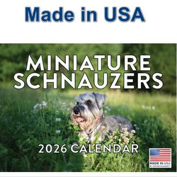 Miniature Schnauzers 2026 Calendar