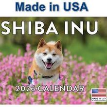 Shiba Inu 2026 Calendar