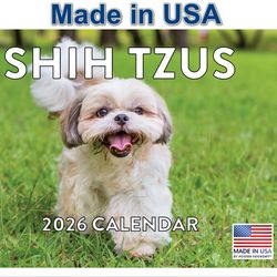 Shi Tzus 2026 Calendar