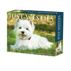 Just Westies 2026 Desk Calendar