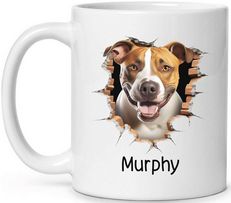 Personalized American Staffordshire Terrier Mug