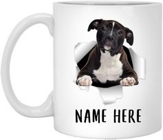 Personalized American Staffordshire Terrier Mug