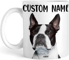 Personalized Boston Terrier Mug