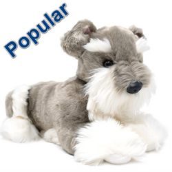 Siegfried The Schnauzer - 13 Inch Stuffed Animal Plush