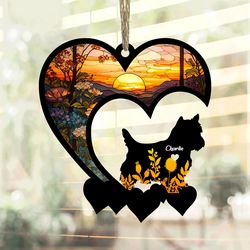 Westie Suncatcher