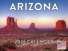 Arizona 2026 Wall Calendar