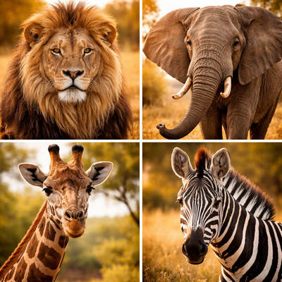 African Animals Calendars