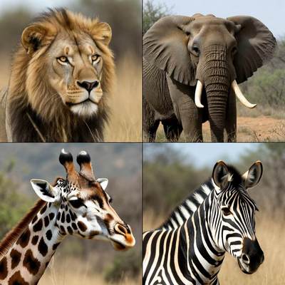 Safari Mammals Calendars