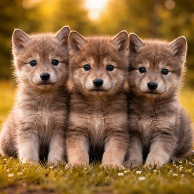 wolf Pups Calendars