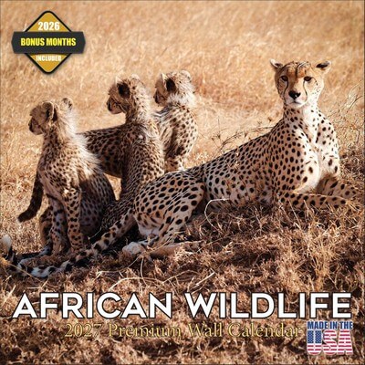 2027 African Wildlife Calendars