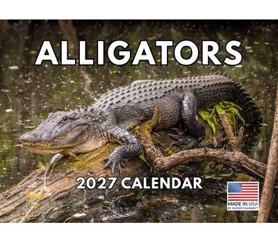 Alligators 2027 Wall Calendar