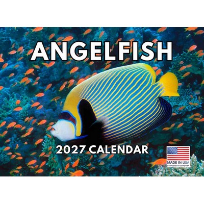 Angelfish 2027 Wall Calendar