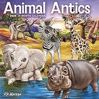 Animal Antics 2026 Mini Wall Calendar