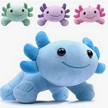Axolotl Plush Toy, 10.8” Soft Cute Axolotl Stuffed Cotton Plush Pillow