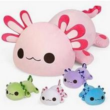 Axolotl Mommy Stuffed Animal with 4 Baby Axolotls in Her Tummy