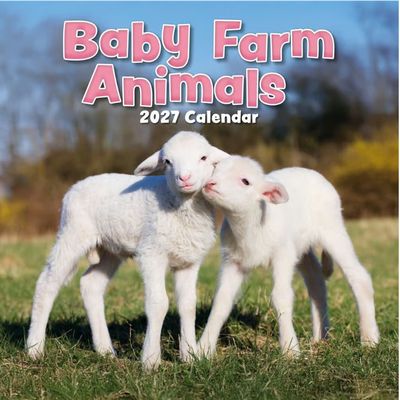 Baby Animals 2027 Wall Calendar