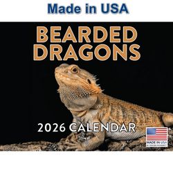 Bearded Dragons 2026 Calendar
