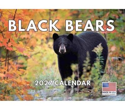 Black Bears 2027 Wall Calendar