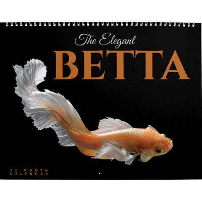 The Elegant Betta 2027 Wall Calendar