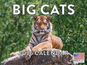 Big Cats 2026 Calendar