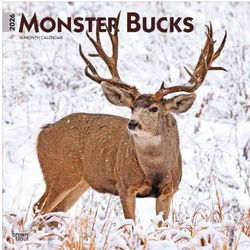 Monster Bucks 2026 Calendar