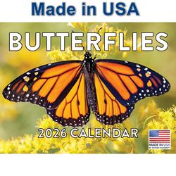 Butterflies 2026 Calendar