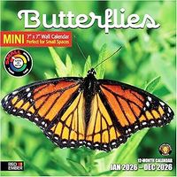 Butterflies 2026 Wall Calendar