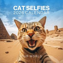 Cat Selfies 2026 Wall Calendar