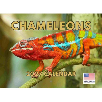Chameleons 2027 Calendar