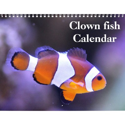Clown Fish 2027 Wall Calendar