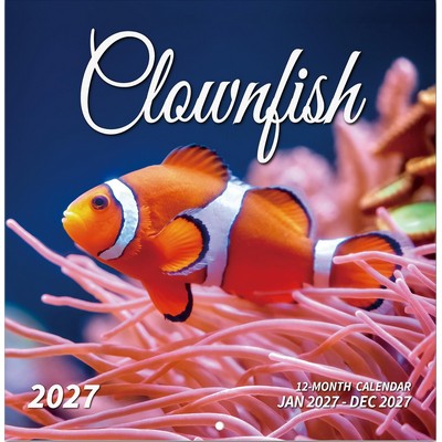 Clownfish 2027 Wall Calendar