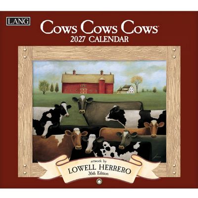 Cows 2027 Calendar