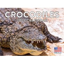 Crocodiles 2026 Wall Calendar
