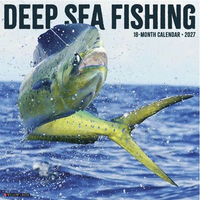 Deep Sea Fishing 2027 Wall Calendar