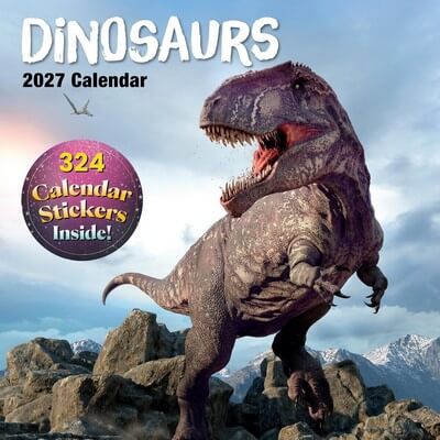 Dinosaurs 2027 Wall Calendar